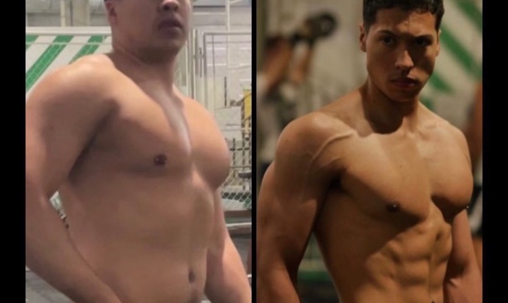 Anderson before and after