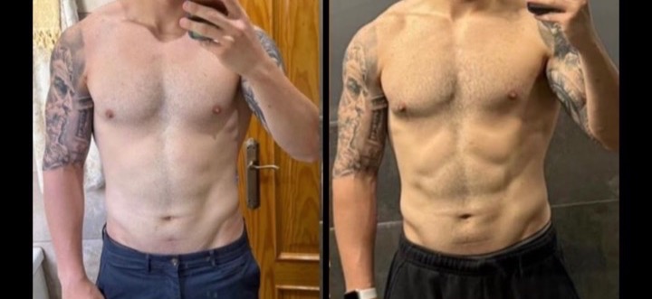 Ismael before and after
