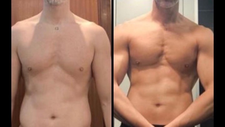 Javi before and after