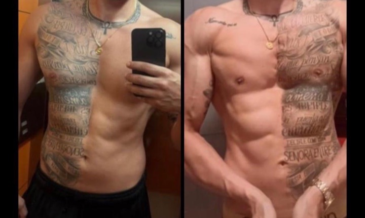 Johnny before and after